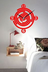 Mosquito Quail Based Clock - Suitable For The Decoration Of A House - Foremost Gifting Material for Your Friends, Relatives and Close Ones
