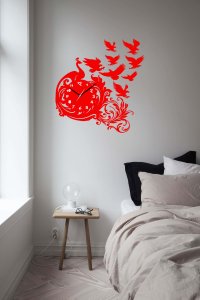 Peacock - Eagle Based Clock - Suitable For The Decoration Of A House - Foremost Gifting Material for Your Friends, Relatives and Close Ones