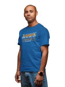 You've Always Been Beautiful, Round Neck Gym Tshirt (Blue Tshirt) - Clothes for Gym Lovers - Suitable for Gym Going Person - Foremost Gifting Material for Your Friends and Close Ones