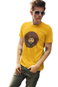 Ertgrul ghazi - Character Illustration - Yellow - The Ertugrul Ghazi - 100% cotton t-shirt for Men with soft feel and a stylish cut
