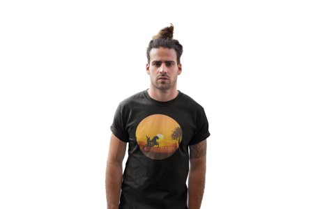 Dirilis - Black - The Ertugrul Ghazi - 100% cotton t-shirt for Men with soft feel and a stylish cut