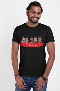 Kurulus Osman - Black - The Ertugrul Ghazi - 100% cotton t-shirt for Men with soft feel and a stylish cut
