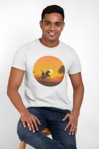 Dirilis - White - The Ertugrul Ghazi - 100% cotton t-shirt for Men with soft feel and a stylish cut