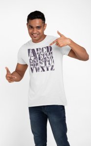 ABCDEFG- printed Fun and lovely - Family things - Comfy tees for Men