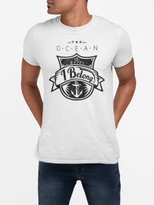 The ocean- printed Fun and lovely - Family things - Comfy tees for Men