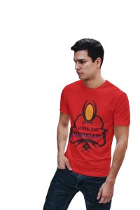 Shopkane Shockerrs -Red - Printed - Sports cool Men's T-shirt