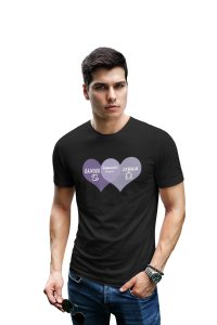 Cancer, Libra communicative couple - Printed Zodiac Sign Tshirts - Made especially for astrology lovers people