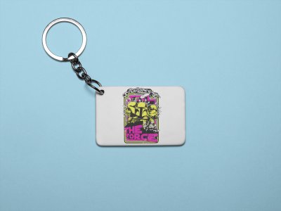 The force - Printed acrylic animated Keychain(Pack Of 2)