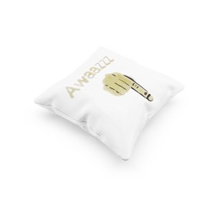 Awaaz - Printed Pillow Covers For Bollywood Lovers(Pack Of Two)