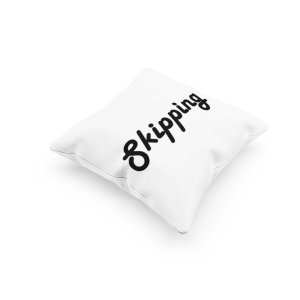 Skipping - Printed Pillow Covers For Bollywood Lovers(Pack Of Two)
