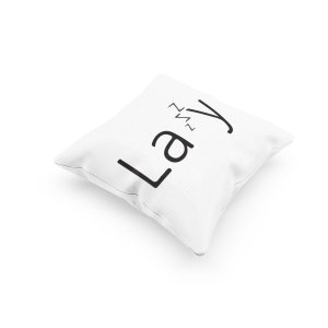 Lazy - Printed Pillow Covers For  Bollywood Lovers(Pack Of Two)