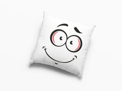 Simley Face -Printed Pillow Covers For (Pack Of Two)