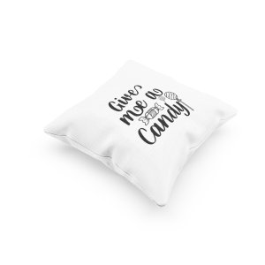 Give me a candy Halloween text - Halloween Theme Pillow Covers (Pack Of 2)