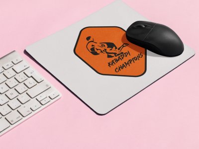 Kabaddi Champions - Designable Printed Mousepads(20cm x 18cm)