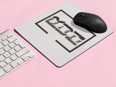 Run Faster Text In New - Designable Printed Mousepads(20cm x 18cm)