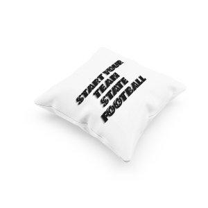 Start Your Team State Football -Printed Pillow Covers (Pack Of 2)