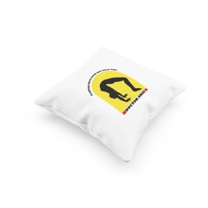 A little yoga each day keeps the doctor away-Printed Pillow Covers(Pack Of 2)