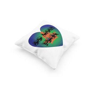 Do More Yoga Text -Printed Pillow Covers(Pack Of 2)