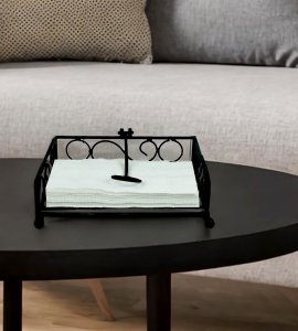 Iron-wrought decorative vintage floating shelf / Mounted shelf for home decor