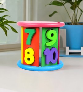 Wooden colourful building block toys /Numberics learning toy game - Multifunctional toy game specially made for childrens