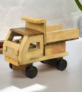 Wooden truck toy game game for kids (collectible item)