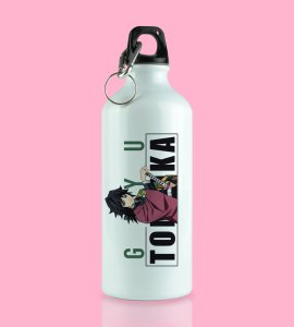 Tranquil Power: Giyu Tomioka Illustrated Sipper Bottle