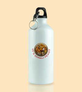 The Diwali Feast sipper bottle - A Plate Full of Festive Delights