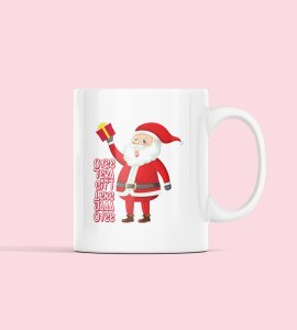 Oyee Gift leke Jaa Bantai Santa Coffe Mug Theme Best Gift