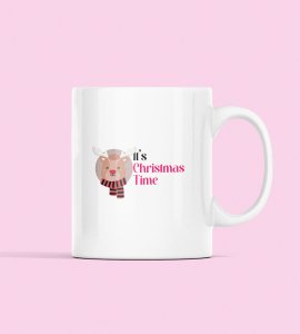 Its Christmas Time Theme Coffe Mug Design Best For Boy Girl Office