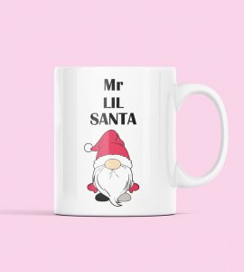 Mr Lil Santa Coffe Mug Design Cute Santa Christmas Gift
