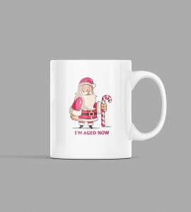 Christmas Theme Ceramic Mug , Coffe mug with Santa Vibe Best Gifting Option