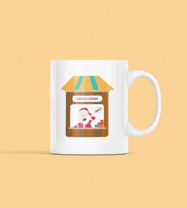 Sip in Santa's Style: Quirky Coffee Mugs from Santa's Corner