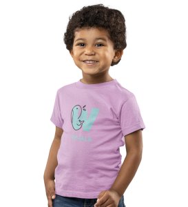 Whale, Boys Printed Crew Neck Tshirt (Purple)
Printed Cotton Tshirt for Boys
