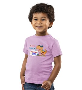 Rockstar Dino, Boys Printed Crew Neck T-Shirt