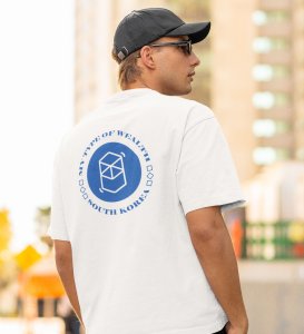 My Type Of Weath Wings White Round Neck Cotton Half Sleeved Mens TShirt with Printed Graphics