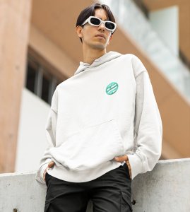 The Master of Shadows with Unmatched Intelligence Printed White Cotton Hoodie For Men