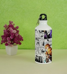 God Of Flash Zenitsu Aura Manga Printed Sipper Bottles