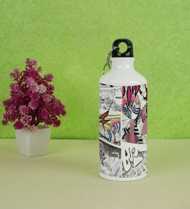 Upper Rank Three Akaza Dominance Manga Printed Sipper Bottles