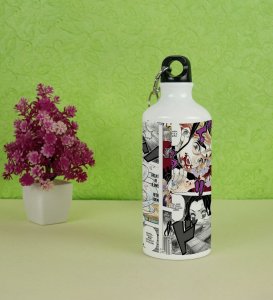 Shinobu's Last Stand Against Upper Rank 2 Doma Manga Printed Sipper Bottles