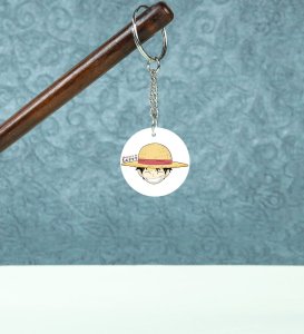 The Crown of the Pirate King Anime Printed Round Keychains Pack of 2