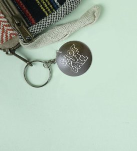 Heavy Toss Icon Printed Round Keychain Pack of 2