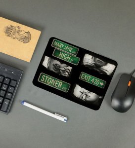 Rolling Lane Printed Mousepad
