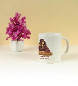 Cuddles & Coffee Beans Printed Coffee Mug 250ml