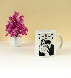 Love And Paws Forever Together Couple Theme Printed Coffee Mug 250ml