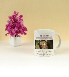 Just Two Of Us In A Moment Printed Coffee Mug 250ml