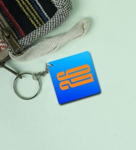 Meaningful Soulmate Expression Printed Keychain Pack of 2