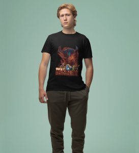 The Final Reckoning: Infernal Warbringer Graphic Printed Black T-Shirt